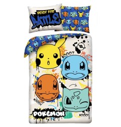 Pokémon - Parure de lit Pokémon Ver. 17 140 x 200 cm / 70 x 90 cm