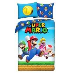 Super Mario - Duvet Set Ver. 5 140 x 200 cm / 70 x 90 cm