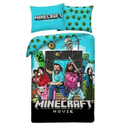 Minecraft - Movie Duvet Set Ver. 2 140 x 200 cm / 70 x 90 cm