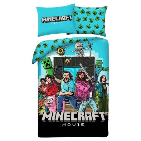 Minecraft Movie - Parure de lit Minecraft Movie Ver. 2 140 x 200 cm / 70 x 90 cm