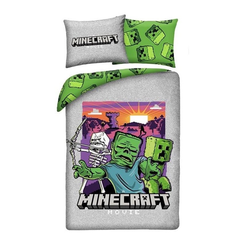 Minecraft - Movie Duvet Set Ver. 1 140 x 200 cm / 70 x 90 cm