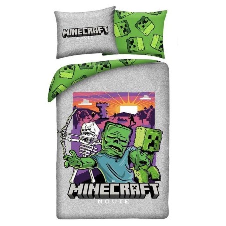 Minecraft - Movie Duvet Set Ver. 1 140 x 200 cm / 70 x 90 cm