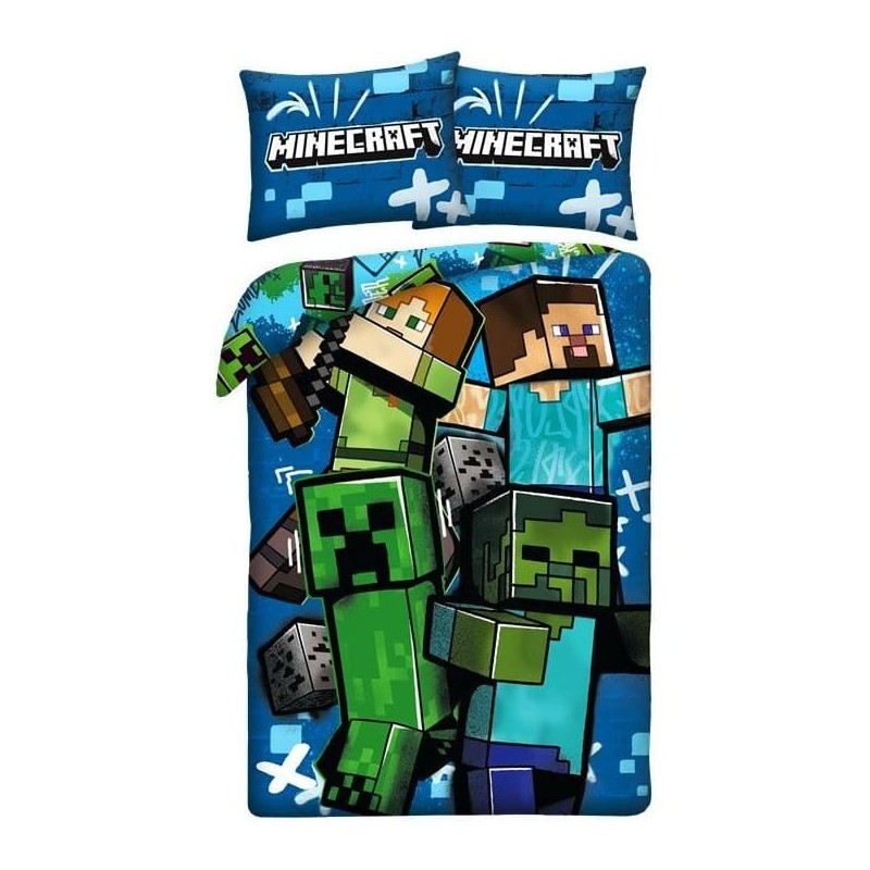 Minecraft - Duvet Set Ver. 9 140 x 200 cm / 70 x 90 cm Minecraft - Duvet Set Ver. 9 140 x 200 cm / 70 x 90 cm