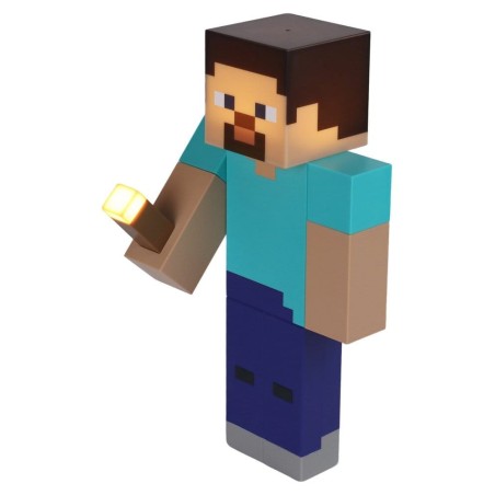 Minecraft - Torch Light Steve 26 cm