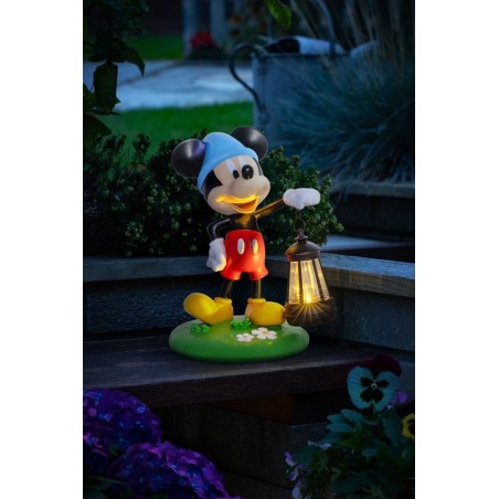 Disney - Lampe Solaire Extérieure 'LunaGlo' Mickey Mouse