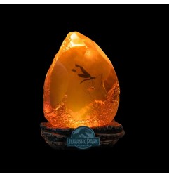 Jurassic Park - Lampe avec USB-C Ambre Jurassic Park