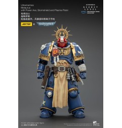 Warhammer 40k - Figurine Ultramarines Metaurus avec Power Axe, Stormshield and Plasma Pistol 13 cm