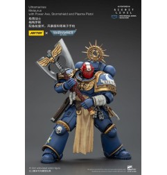 Warhammer 40k - Figurine Ultramarines Metaurus avec Power Axe, Stormshield and Plasma Pistol 13 cm