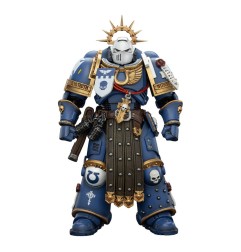 Warhammer - 40,000 Action Figure Ultramarines Torvald with Power Sword, Stormshield and Bolt Pistol 13 cm