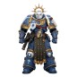 Warhammer 40k - Figurine Ultramarines Torvald avec Power Sword, Stormshield and Bolt Pistol 13 cm