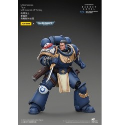 Warhammer 40k - Figurine Ultramarines Titus avec Laurels of Victory 13 cm