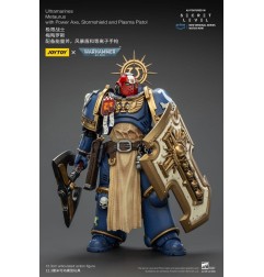Warhammer 40k - Figurine Ultramarines Metaurus avec Power Axe, Stormshield and Plasma Pistol 13 cm