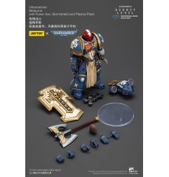 Warhammer - 40,000 Action Figure Ultramarines Metaurus with Power Axe, Stormshield and Plasma Pistol 13 cm
