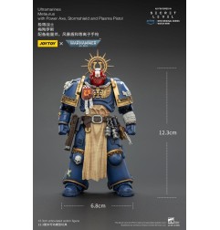 Warhammer 40k - Figurine Ultramarines Metaurus avec Power Axe, Stormshield and Plasma Pistol 13 cm