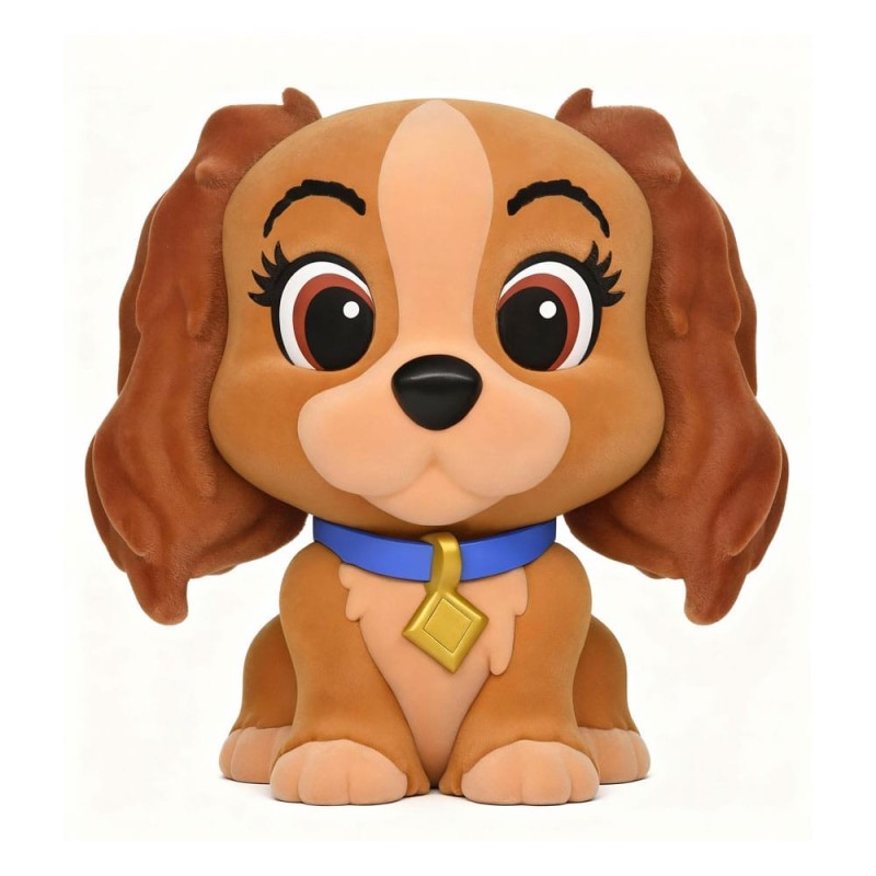 Lady and the Tramp - Figural Bank Lady (with special Flocking) 20 cm