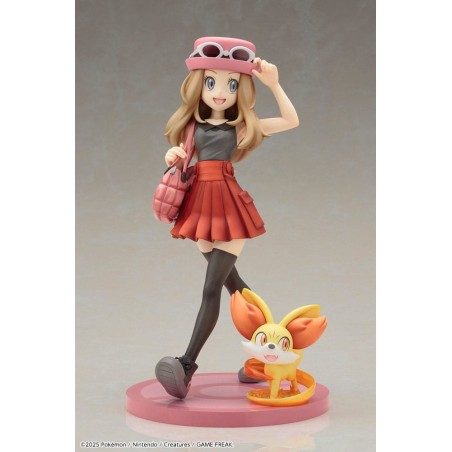 Pokémon - Statuette ARTFXJ 1/8 Serena & Feunnec 20 cm