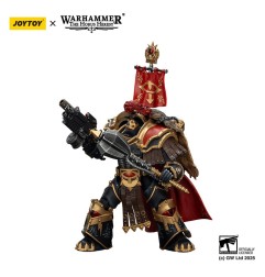 Warhammer 40k: Sons of Horus - Figurine Legion Cataphractii Praetor avec Combi-Melta and Power Maul 14 cm