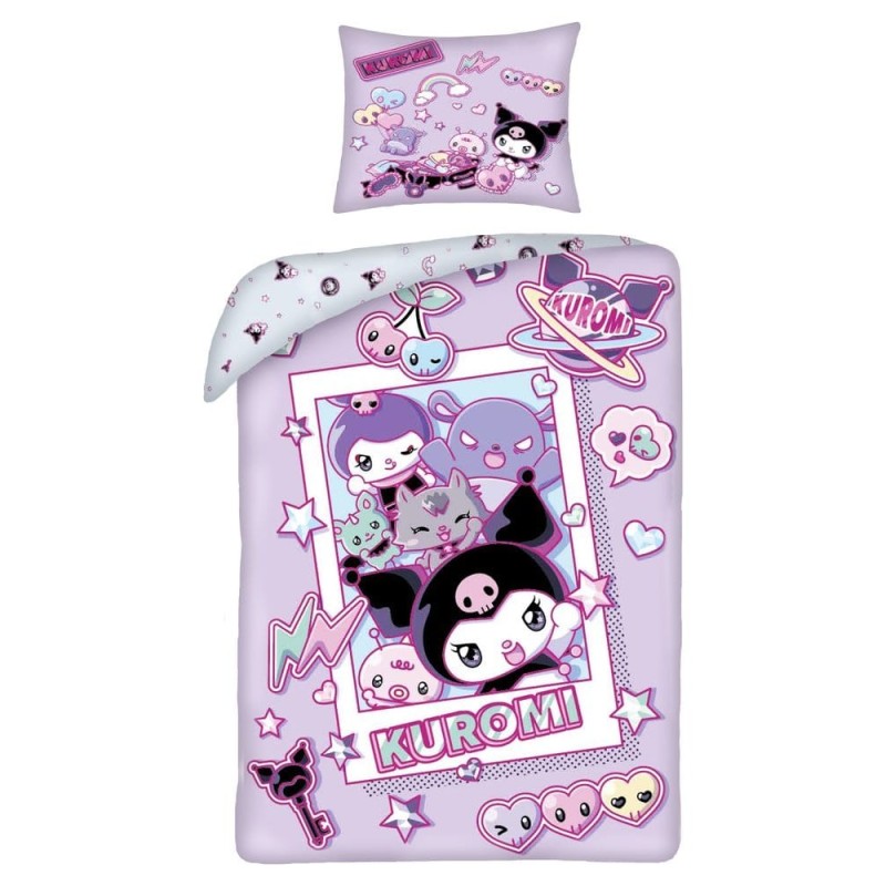 Sanrio - Duvet Set Kuromi Ver. 2 140 x 200 cm / 70 x 90 cm