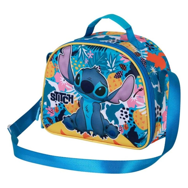 Lilo & Stitch - Sac à goûter 3D Colors Turquoise