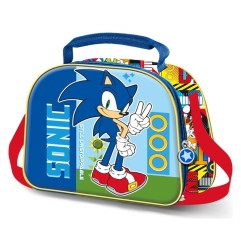Sonic The Hedgehog - Sac à goûter 3D SEGA Unstoppable Blue
