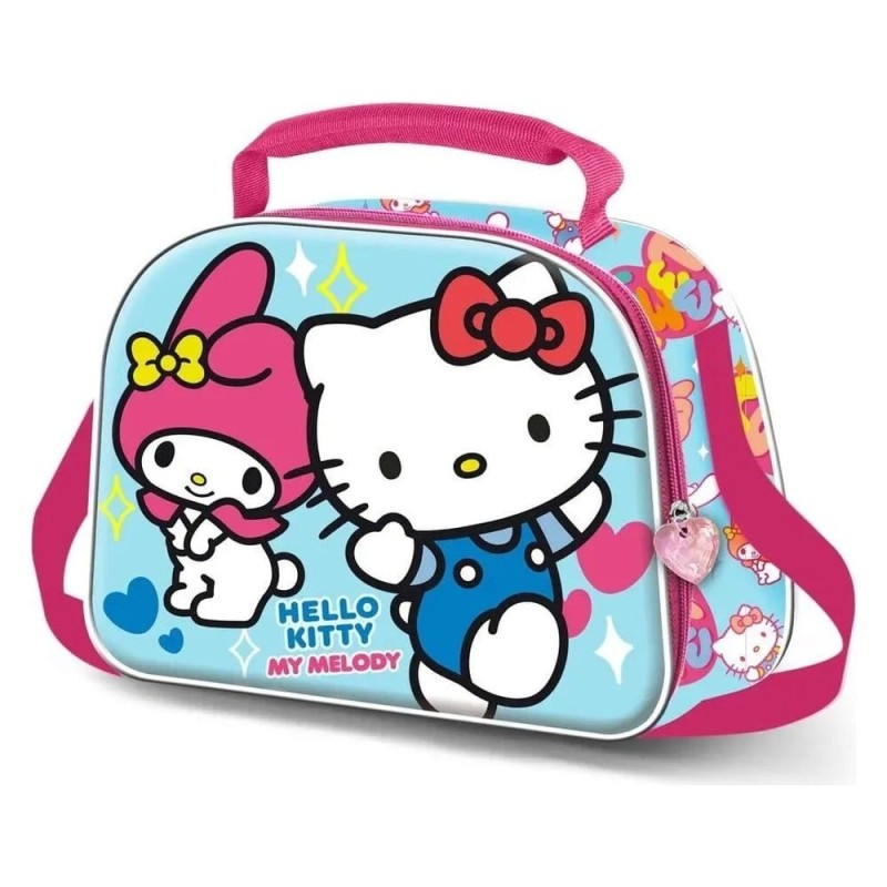 Sanrio - 3D Lunch Bag Hello Kitty Friendship Blue
