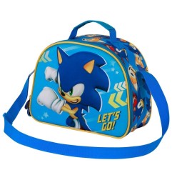 Sonic The Hedgehog - Sac à goûter 3D SEGA Go Blue