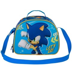 Sonic - The Hedgehog - 3D Lunch Bag SEGA Go Blue