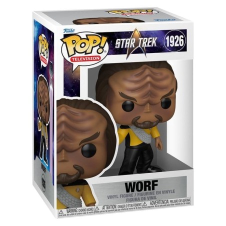 Star Trek - TNG POP! Television Vinyl Figure Worf 9 cm