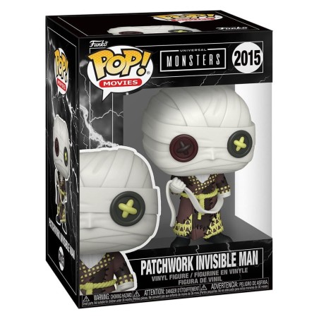 Universal Monsters - Figurine POP! Patchwork Invisible Man 9 cm