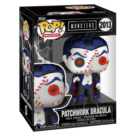 Universal Monsters - Patchwork POP! Movies Vinyl Figure Dracula 9 cm