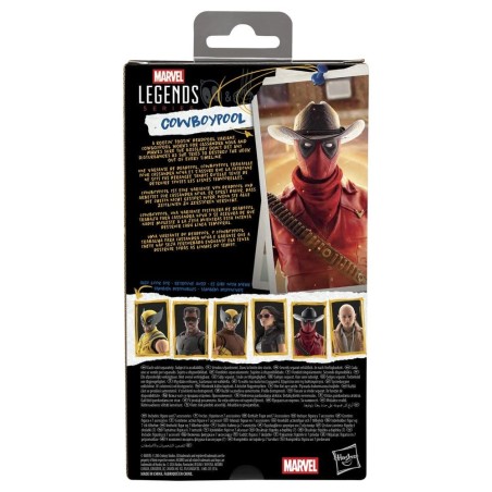 Marvel - Deadpool & Wolverine  Legends Action Figure Cowboypool 15 cm