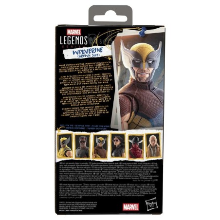 Deadpool & Wolverine Marvel Legends - Figurine Wolverine (Brown Suit) 15 cm