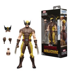 Deadpool & Wolverine Marvel Legends - Figurine Wolverine (Brown Suit) 15 cm