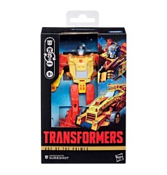 Transformers - Age of the Primes Deluxe Class Action Figure Targetmaster Sureshot 14 cm