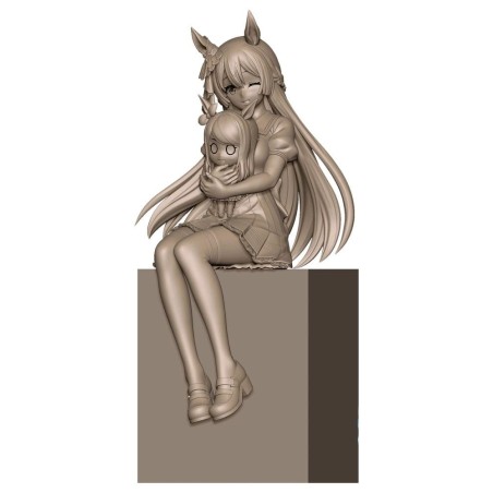 Umamusume - : Pretty Derby XStellar PVC Statue Satono Diamond Sitting Ver. 20 cm