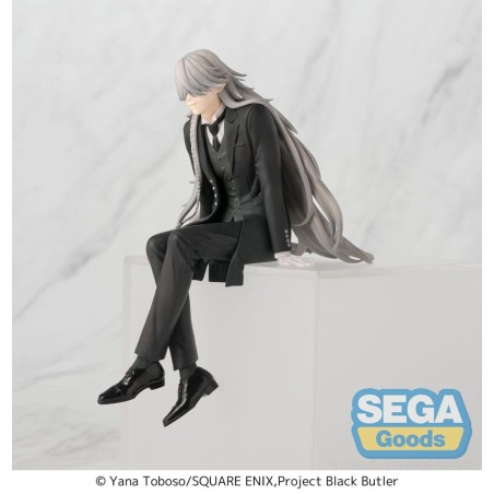 Black Butler - : Boarding School Arc PM Perching PVC Statue Undertaker 13 cm