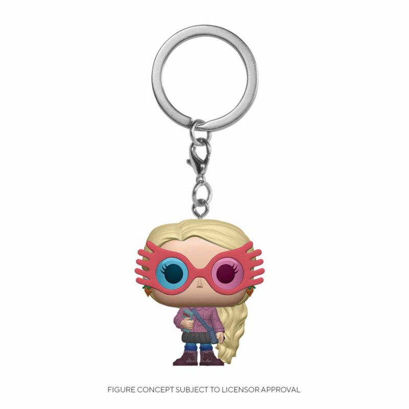 Harry Potter - Porte-clés Pocket POP! Vinyl Luna Lovegood 4 cm