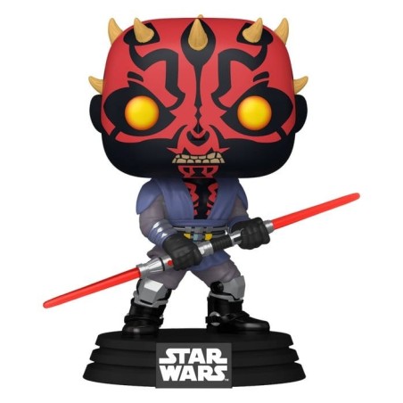 Star Wars: Maul : Seigneur de l'ombre - Figurine POP! Maul 9 cm