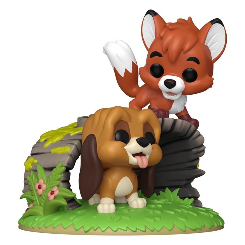 The Fox and the Hound - POP Moments Vinyl Figures Tod & Copper 9 cm