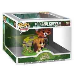 The Fox and the Hound - POP Moments Vinyl Figures Tod & Copper 9 cm