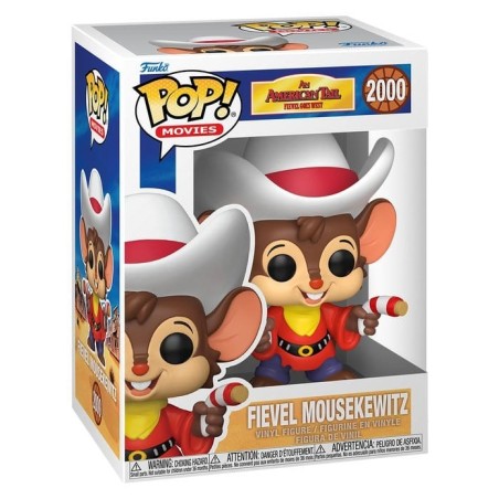 An American Tail - : Fievel Goes West POP Vinyl Figure Fievel Mousekewitz 9 cm