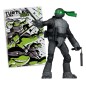 Teenage Mutant Ninja Turtles - Page Punchers Action Figure Michelangelo (Black White & Green) (Red Platinum Edition) 13 cm