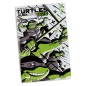 Teenage Mutant Ninja Turtles - Page Punchers Action Figure Michelangelo (Black White & Green) (Red Platinum Edition) 13 cm