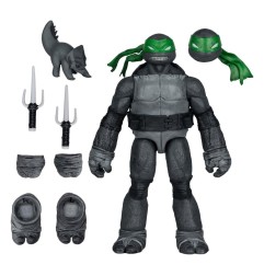 Les Tortues Ninja Page Punchers - Figurine Raphael (Black White & Green) (Red Platinum Edition) 13 cm
