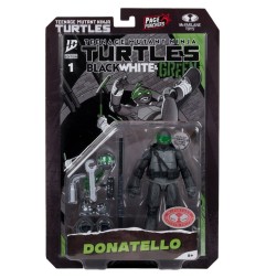 Teenage Mutant Ninja Turtles - Page Punchers Action Figure Donatello (Black White & Green ) (Red Platinum Edition) 13 cm