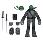 Les Tortues Ninja Page Punchers - Figurine Leonardo (Black White & Green) (Red Platinum Edition) 13 cm