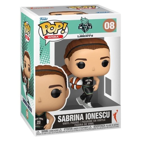 WNBA Legends - Figurine POP! Liberty Sabrina Ionescu 9 cm
