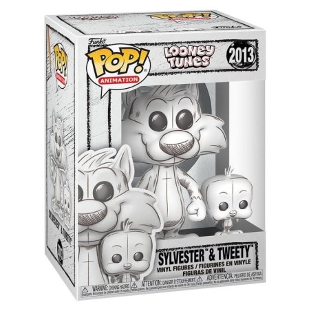 Looney Tunes - POP!&Buddy Animation Vinyl Figure Sylvester&Tweety 9 cm