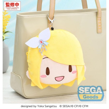 Hatsune Miku: Coloful Stage! - Porte-clés peluche Kagamine Rin Stage Sekai 15 cm