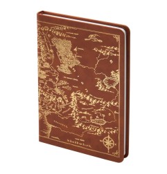 Le Seigneur des Anneaux - Journal Map of Middle-Earth 240 pages